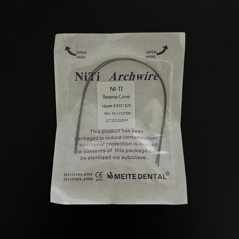 10Pack Dental Orthodontic Super Elastic Reverse Curve NITI Arch Wire Rectangular