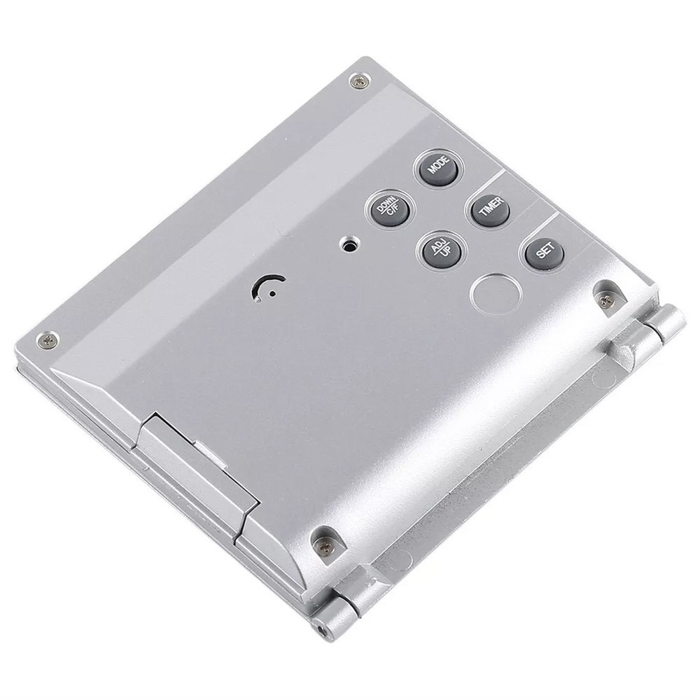 Large Screen Portable Alarm Clock for Traveling with Timer Functionality