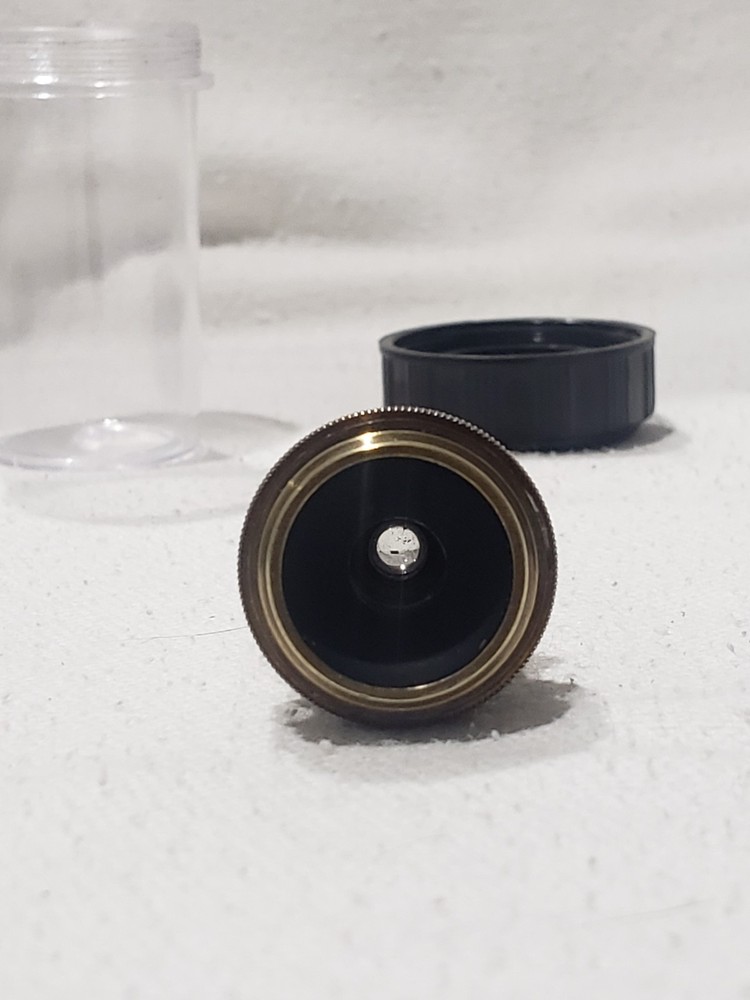 Antique Bausch & Lomb Microscope Objective 1.9mm with Case