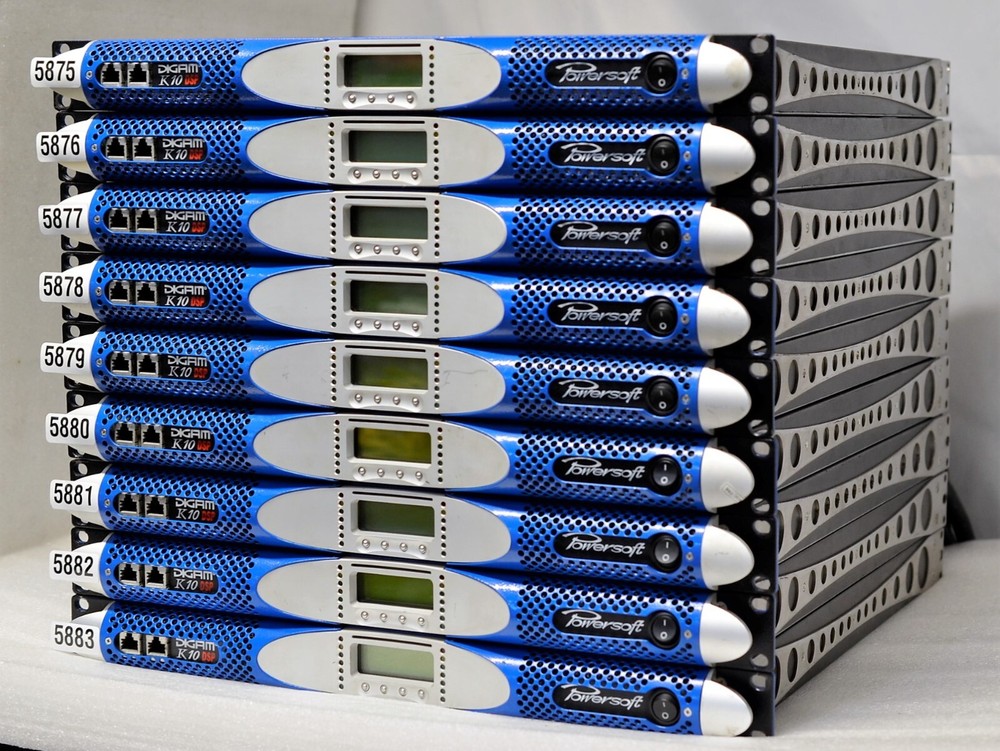 Powersoft K10 DSP 12000W Power Amplifier (One ) TrueHeartSound