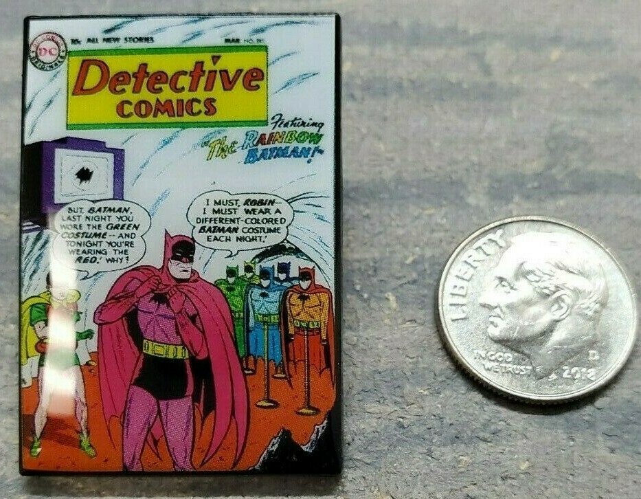 Detective Comics Rainbow Batman Pin Free Comic Book Day 2019