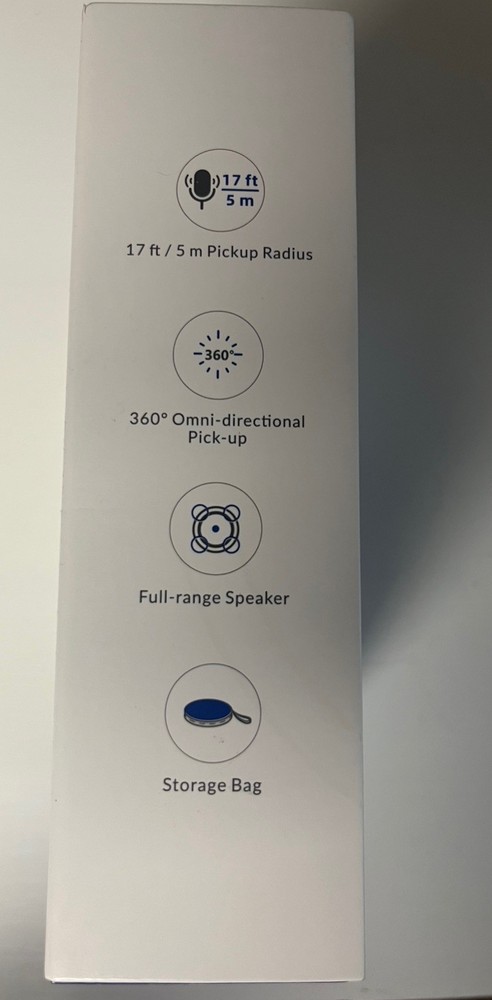 Nerwork FreeChat 101 Bluetooth Conference Speakerphone 360 Omni-directional