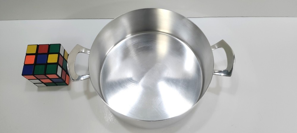 Silverplate Reed & Barton Casserole Midcentury Modern 1163