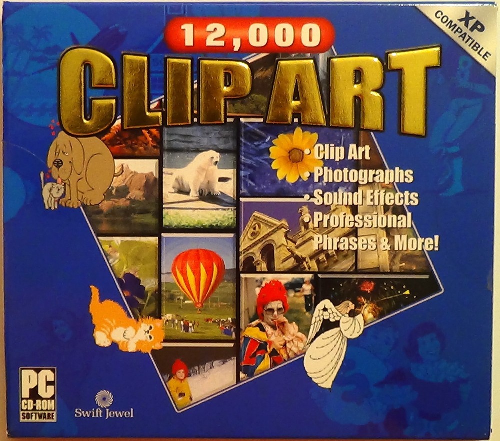 12,000 CLIP ART ~ CD-ROM NEW / Sealed