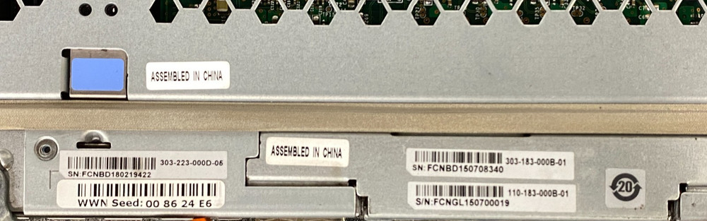 EMC VNXe3200 Controller Module / Storage Processor | 24GB RAM (Unit Only)