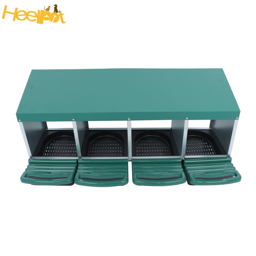 4 Hole Compartments Chickens Egg Laying Box Nesting Box High Quality Materials