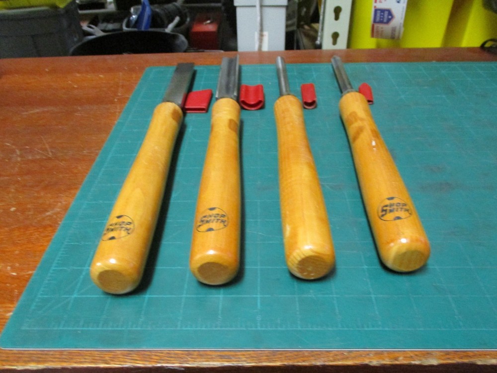 WOODWORKING TOOLS * SHOPSMITH  500 * LATHE TURNING TOOLS