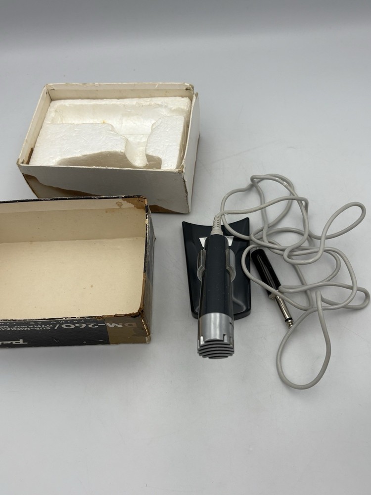 Primo DM-260 & Crown Dynamic Microphones ~UNTESTED~
