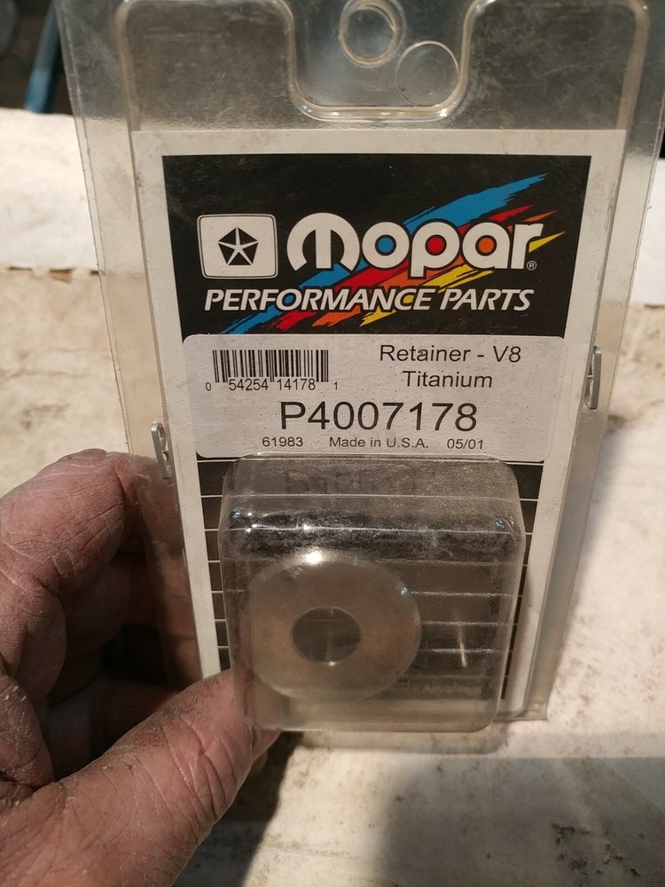 Genuine Mopar Titanium Valve Spring Retainer 4007178