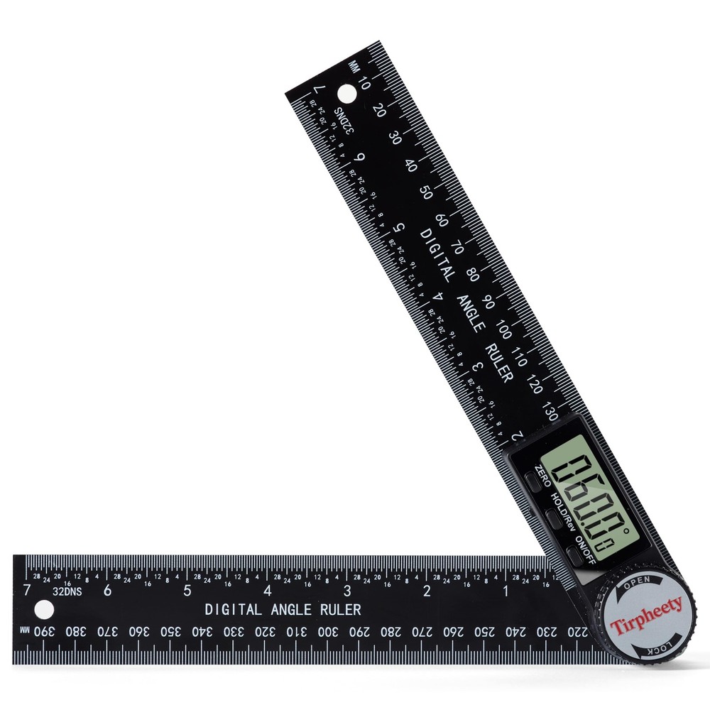 Digital Angle Finder Protractor, 3rd Generation Quick Display Angle Gauge Rul...