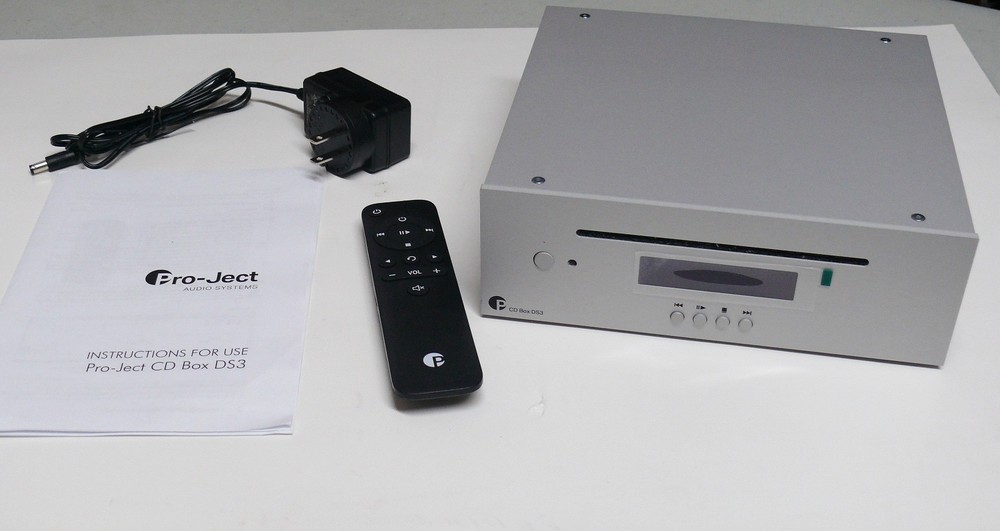 Pro-Ject CD Box DS3 High-Performance True Red Book CD player (Silver)