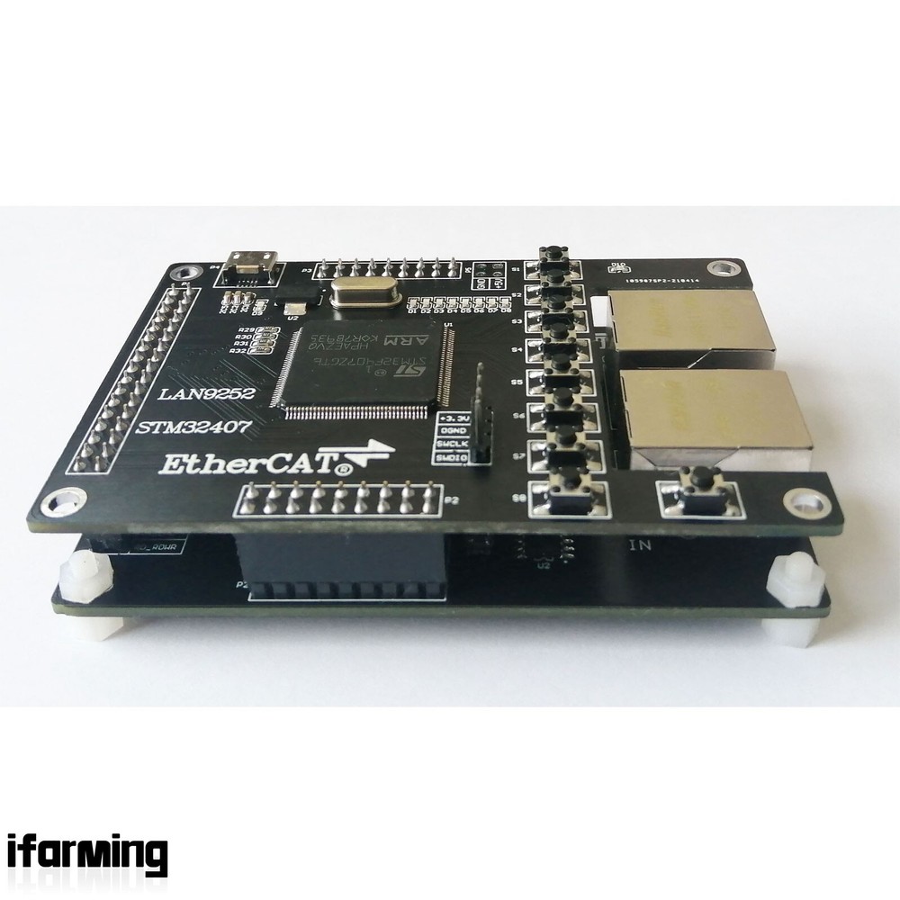 LAN9252 STM32407 Slave Station Development Board for EtherCAT Slave Station NEW