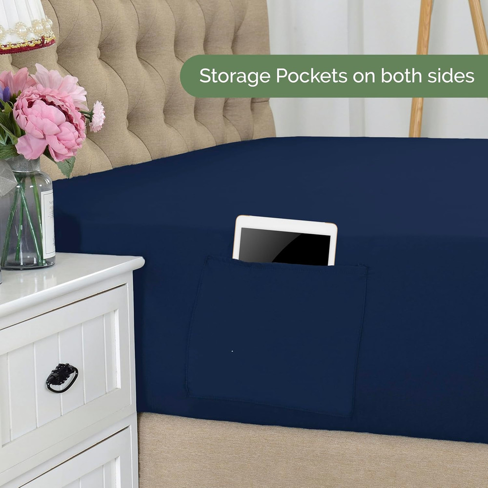 1500 Premium Hotel Quality 18-21 Inches Deep - Extra Deep Pocket Single Fitted S