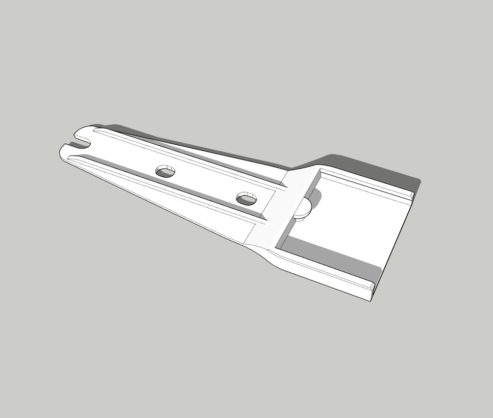[BULK Pricing] 2242 to 2280/2260 SSD Bracket, Heat Resistant 3D Printed