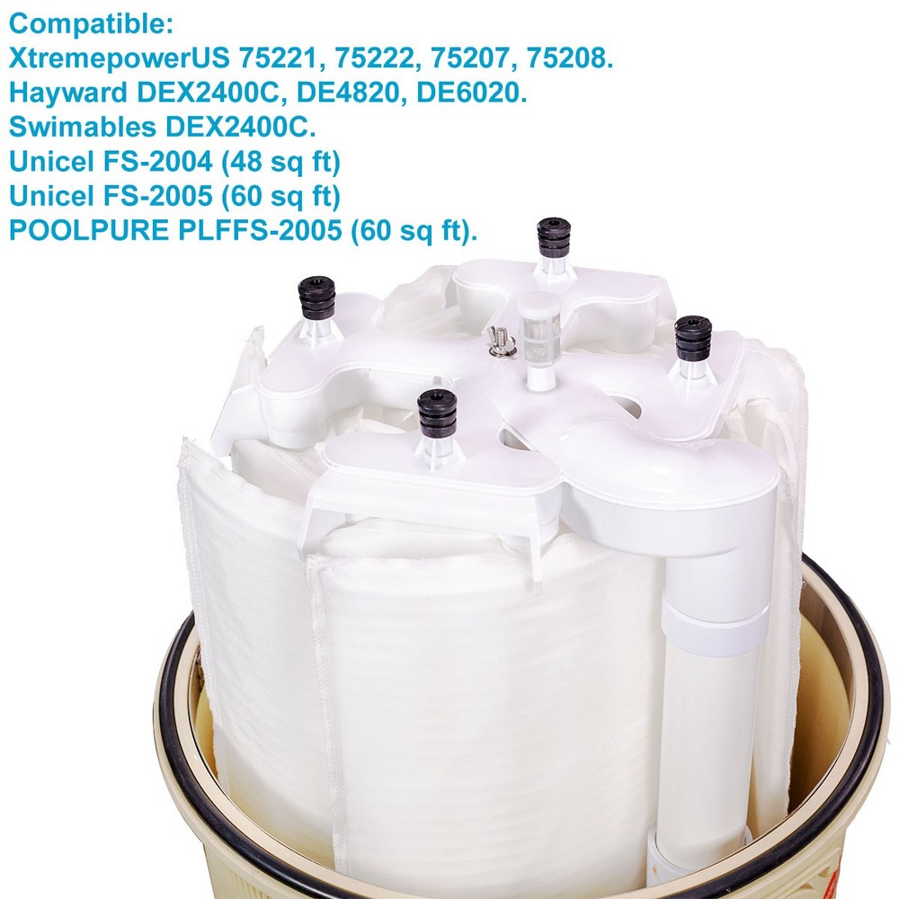 Manifold Assembly Replacement for #DEX2400C, DE4820, DE6020 DE Filter Manifold