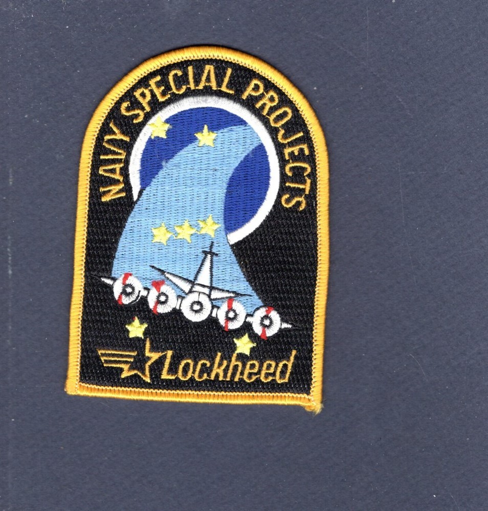 Navy Special Projects P-3 EP-3 ORION US NAVY Lockheed Squadron Patch