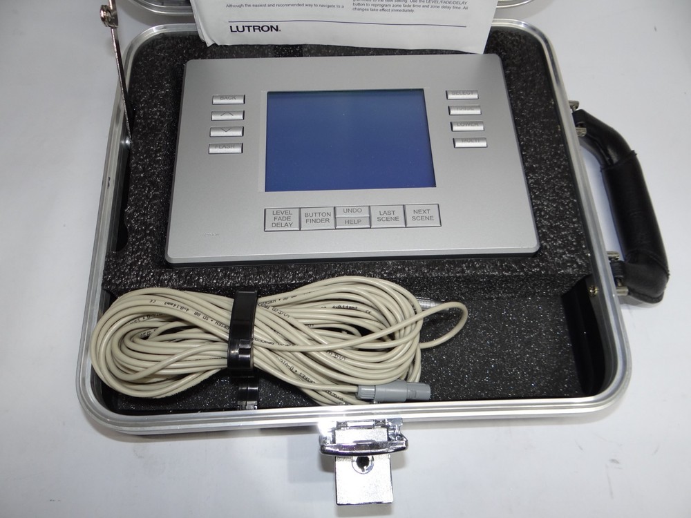 Lutron Lighting Programmer Handheld HWI-HHP-LD System Custom Hard Carry Case