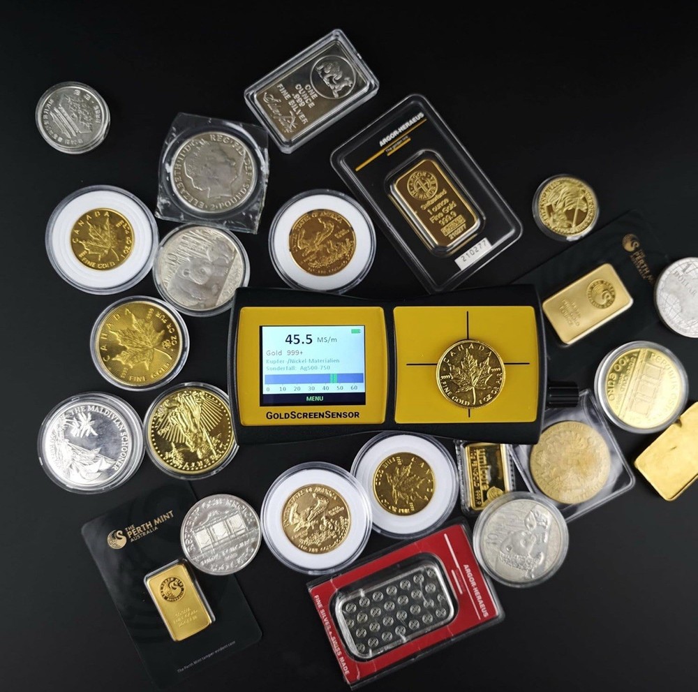 Gold Purity Testing Device for Gold Coins & Ingots. 100% authentic.