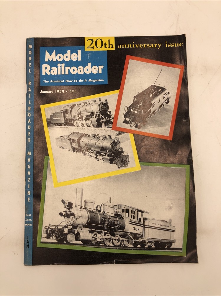 Model Railroader Magazine January 1954
