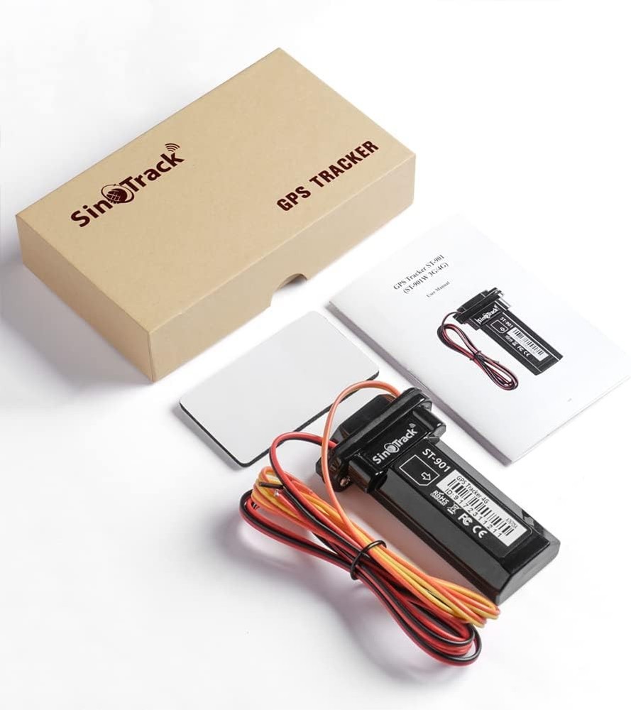 SinoTrack 4G GPS Tracker for Vehicles, ST-901L LTE Mini Tracker...