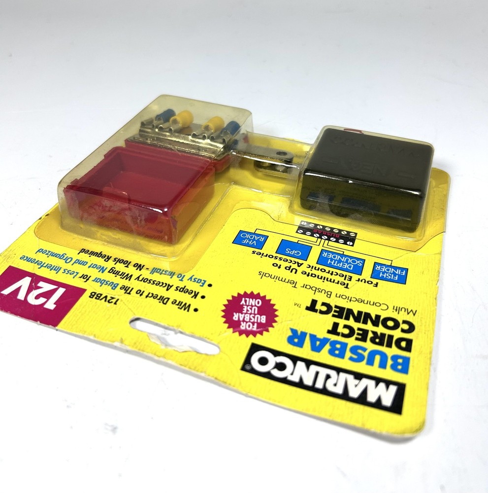 Marinco 12VBB, Multi Connection Busbar Terminal Direct Connect - 12V