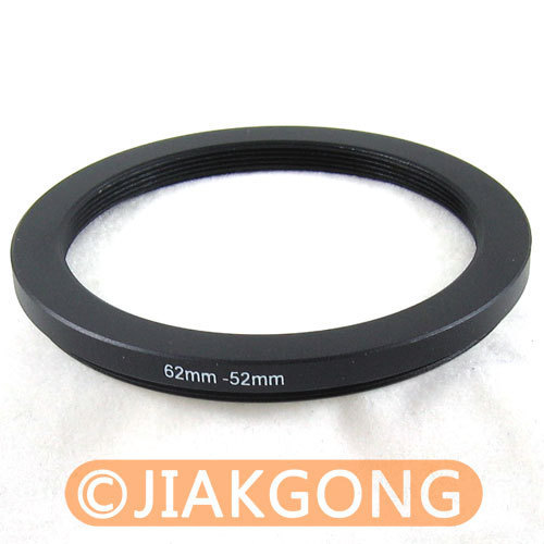 62mm-52mm 62-52 Step Down Filter Ring Stepping Adapter
