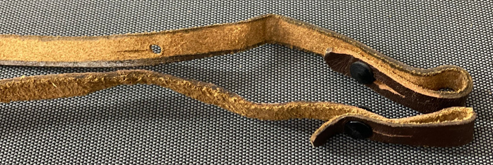 Strap and dust cover for binoculars, USSR