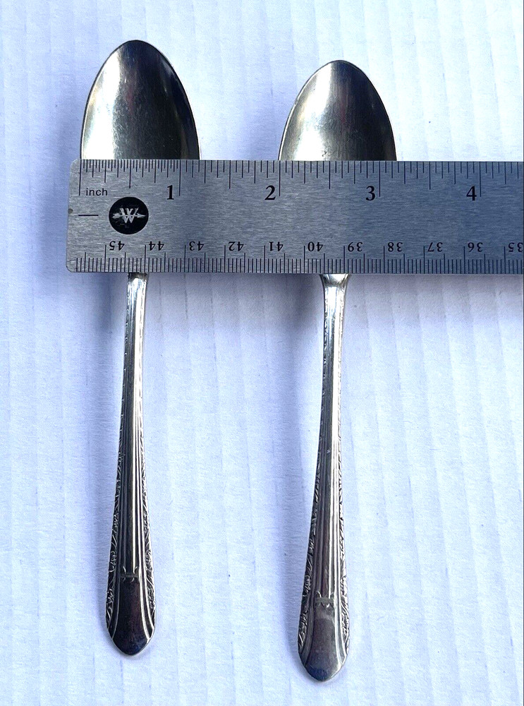 1939 Wm Rogers I S Silverplate Flatware Regent Pattern Sugar Spoon
