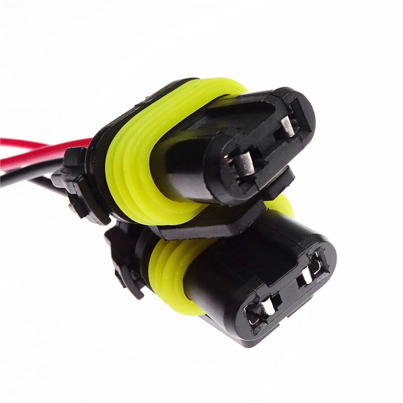 2pcs 9005 9006 Adapter Wiring Harness Socket for Headlight Fog Light Universal