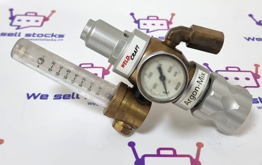 WELDCRAFT ARGON-MIX Gas Flowmeter Regulator