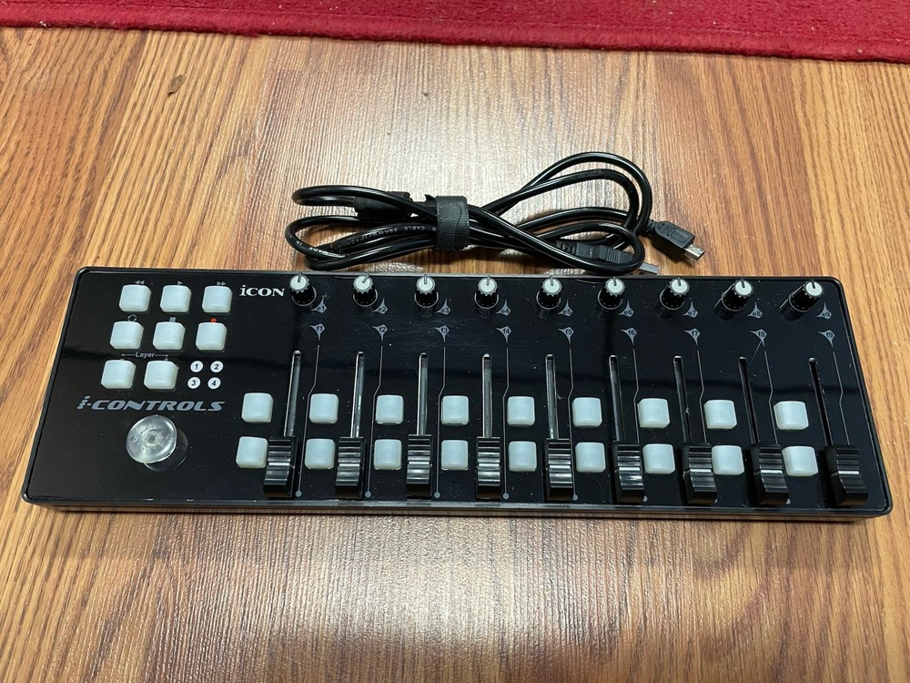 Icon 8 Fader USB Audio Control Surface Complete