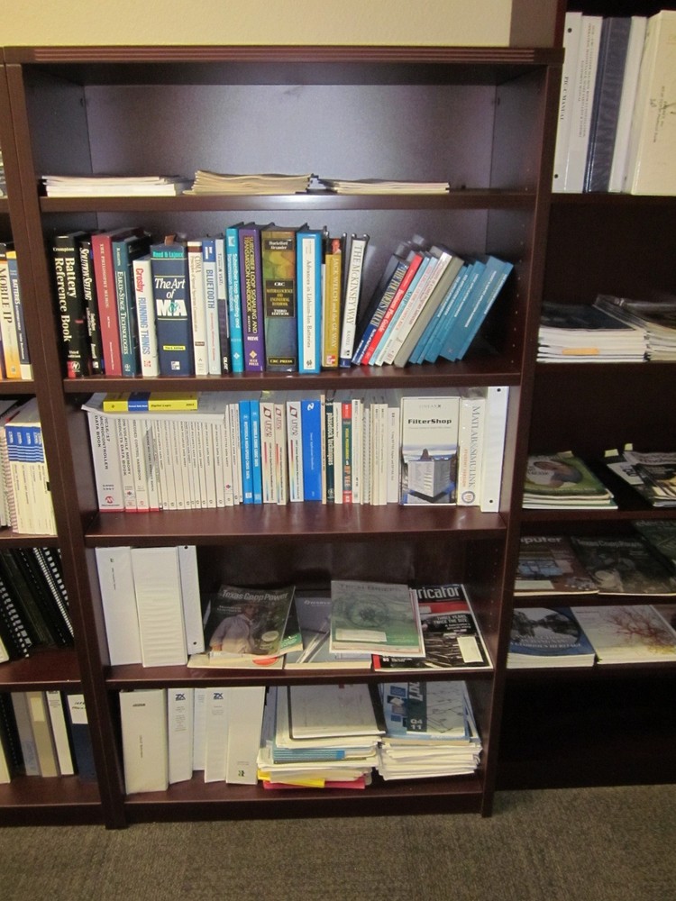 Bookcase, 5-Shelf, Cherry Finish