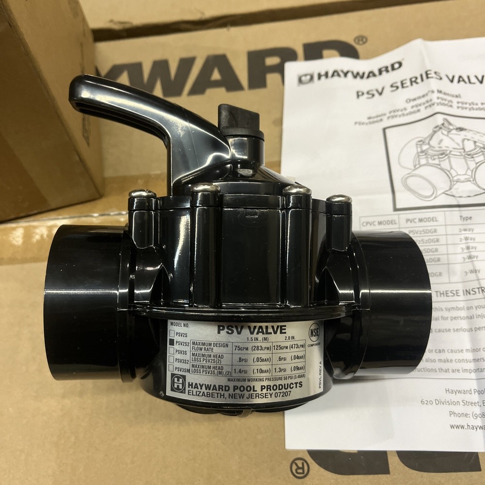 PSV2S2 CPVC 2-Way Diverter Valve New