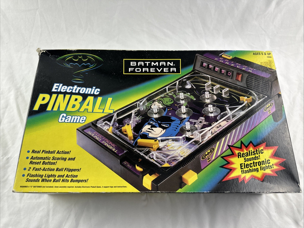Kenner 1995 “Batman Forever” Electronic Pinball Machine Game