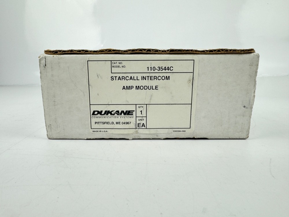 Dukane 110-3544C Intercom Amplifier Module for a StarCall Intercom System