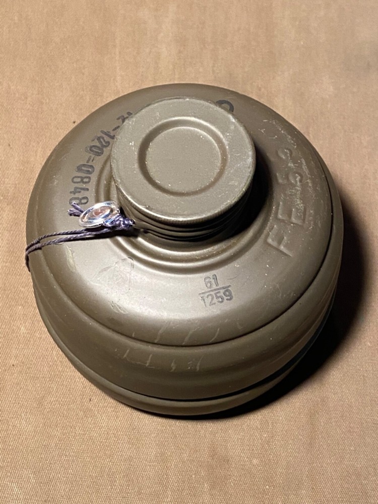 German Army Gas Mask Filter