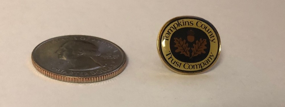 Tompkins County Trust Company Advertising Pin