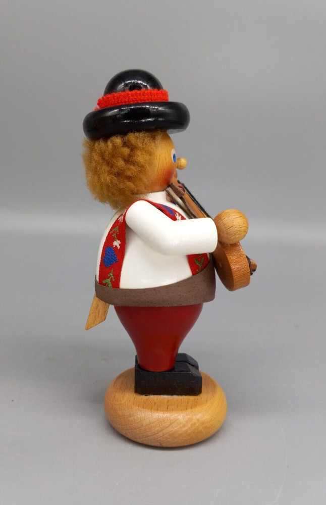 SIGNED Steinbach - Minstrel Player - Mini German Club Kit Nutcracker