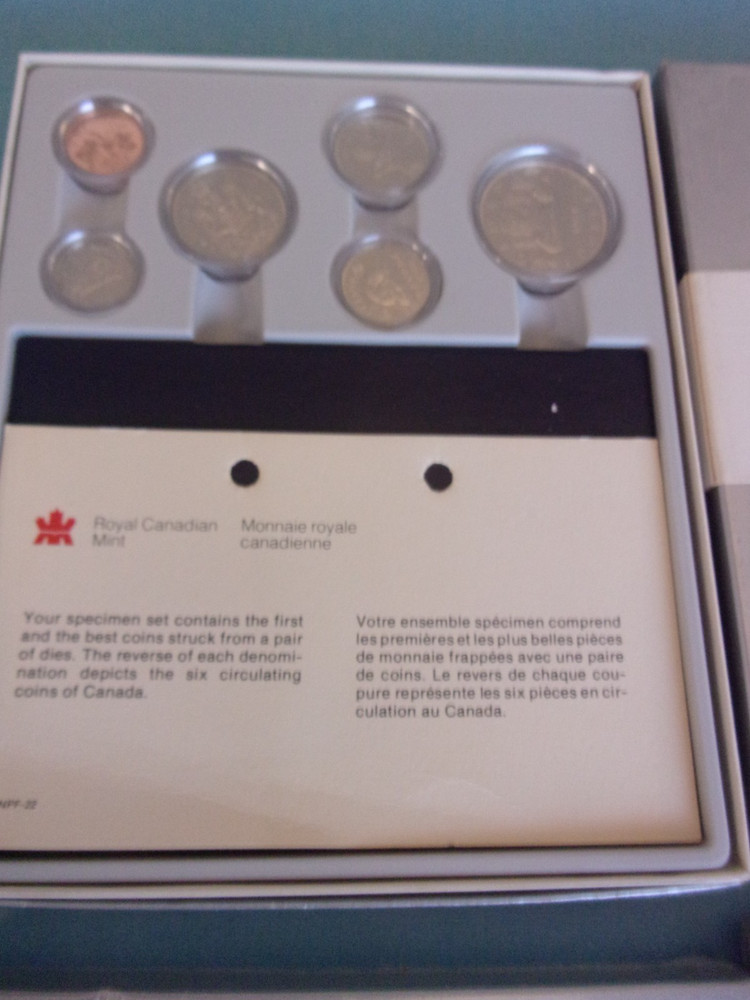 Canada 7x Specimen Sets 1980s
