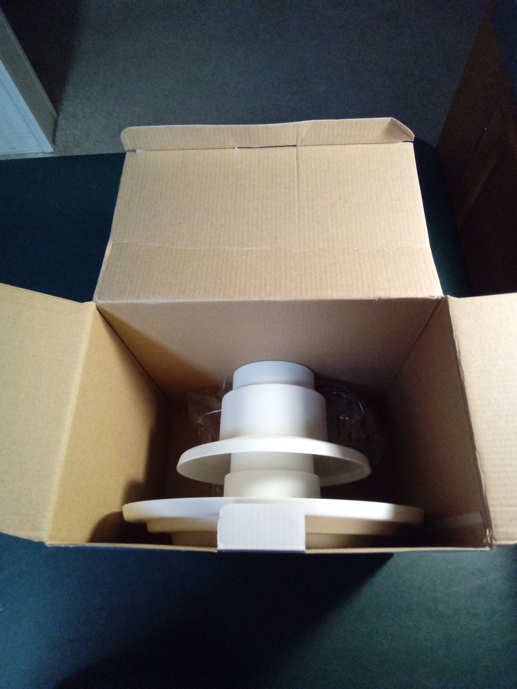 Wilton Plastic White 3-Tier Dessert Tower Easy to Assemble Open Box