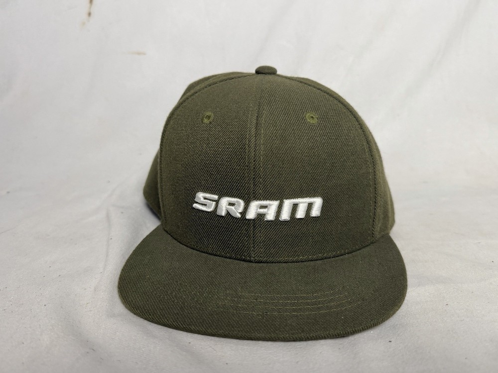 Green SRAM Snap Back Cap Hat