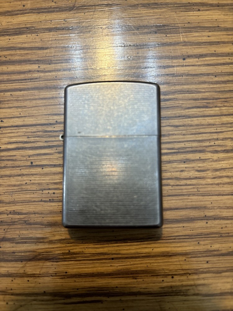 Zippo Black Horizontal Stripe Cigarette Lighter K 05 2005