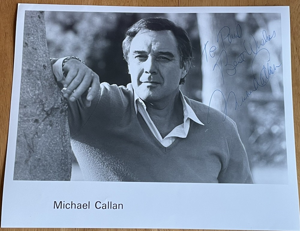 Actor Michael Callan Autographed Photo