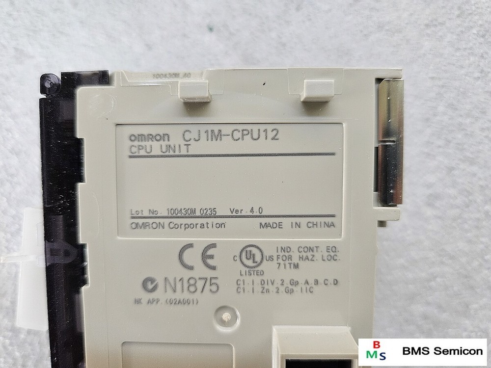 OMRON Programmable Logic Control ASSY CJ1M CPU12 etc..