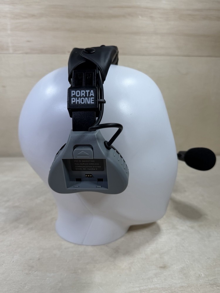 Porta Phone COMSTAR S Wireless Intercom Headset Communication Mic (no battery)