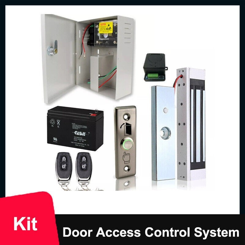 Access control system for door, entry with baterry and Wireless Remote Controls