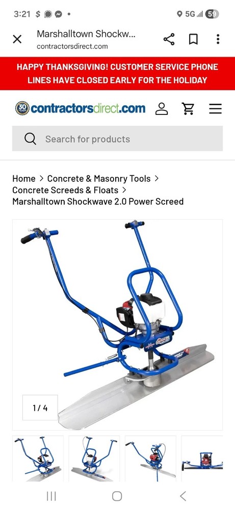Great Deal On Concrete Tools