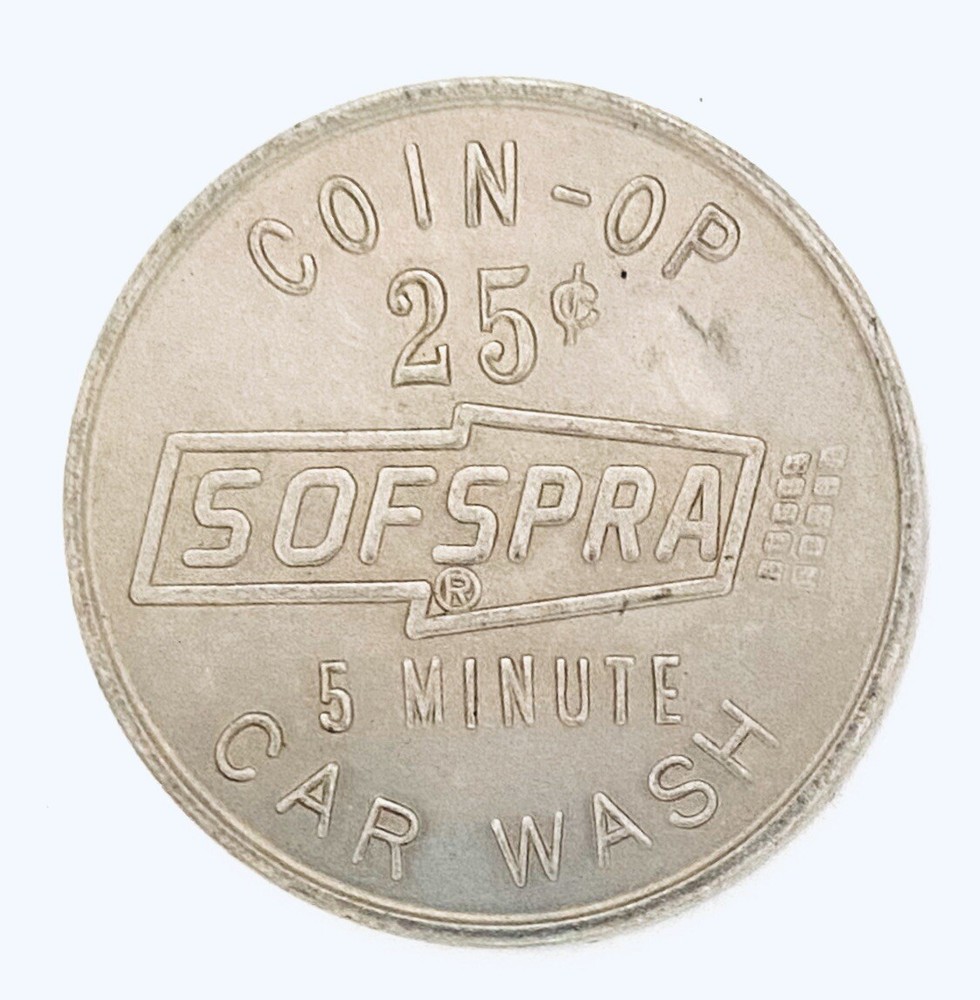 TIP-TOP CAR WASH 25c TOKEN