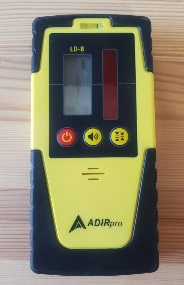 AdirPro Rotary Laser Detector With Built In Bubble Level