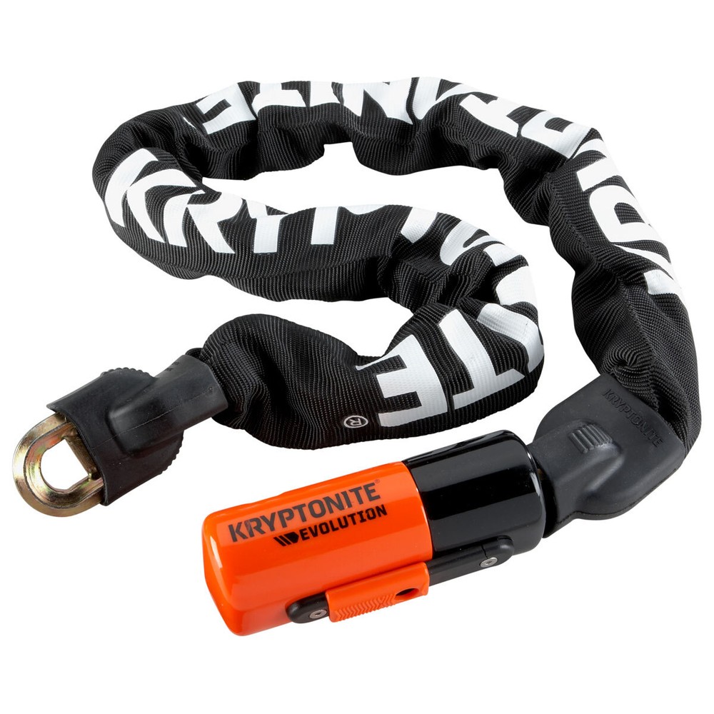 Kryptonite Evolution Anti-Theft Chain with Integrated Lock 90cm